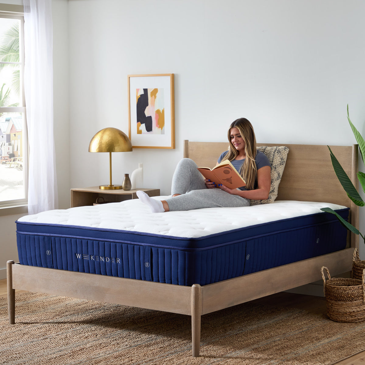 WEEKENDER 13-INCH EURO TOP HYBRID MATTRESS